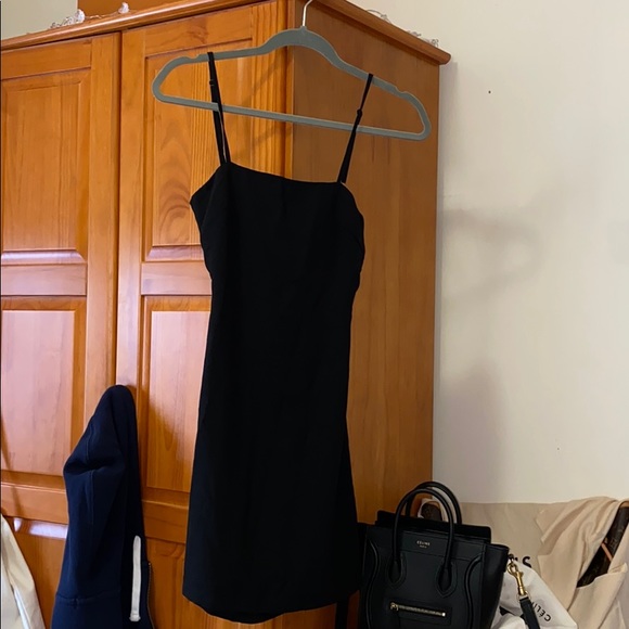 LuLus Black Mini Dress - Picture 3 of 5